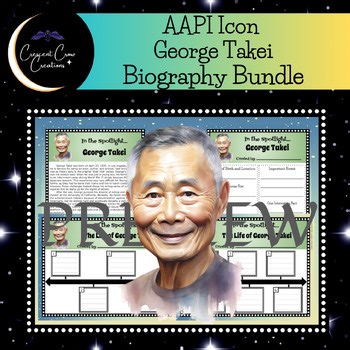 AAPI Icon George Takei AAPI Heritage Month Biography Bundle