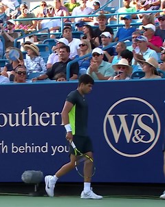 297K views · 10K reactions | The most epic battle ended with a champion. Carlos vs. Novak is our Credit One Bank's One Match to Watch. | Cincinnati Open | Facebook