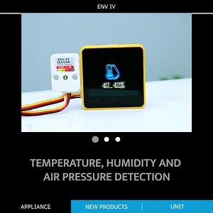 ✨Introducing ENV IV Unit✨! ️ Accurate #temperature measurements with up to ±0.2°C precision.  Reliable humidity monitoring with ±1.8%RH accuracy. ️ Precise atmospheric pressure readings with ±0.12hPa accuracy. ⚙️ Versatile, compact design for seamless integration.  Easy connectivity via I2C interface.  Applications in #meteorology, indoor control, #agriculture, and more. ✨ https://bit.ly/45H6xop | M5Stack | Facebook