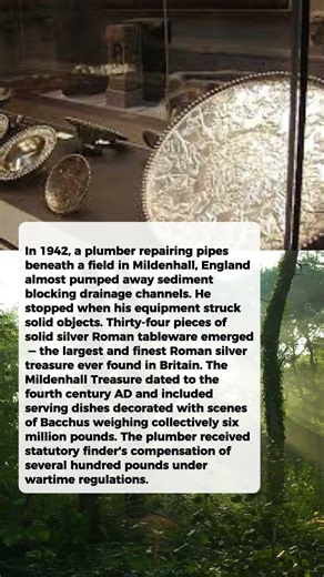 A Plumber Almost Drained Water That Contained a $6 Million Roman Treasure.