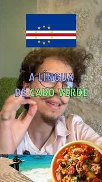 The Language of Cape Verde 🇨🇻 #languages #linguistics #capeverde #portuguese #africa #grammar #cplp