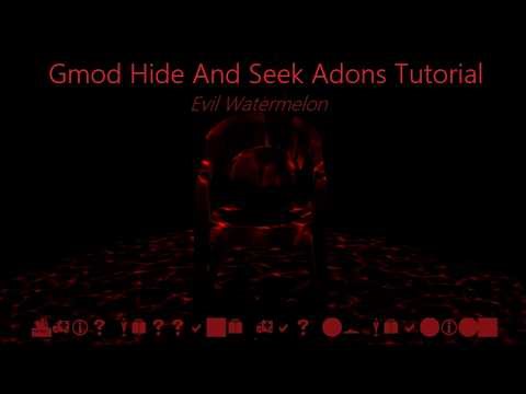 How to set up Gmod Hide and seek system