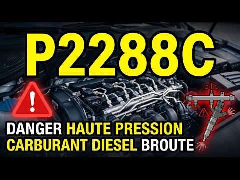 P2288C Code Defaut Obd2 Qu'est-ce Que C'est - Basse Pression Carburant Rail Commun