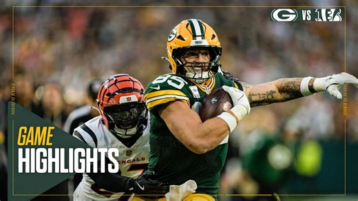 Tucker Kraft BULLDOZES into the end zone | Packers vs. Bengals