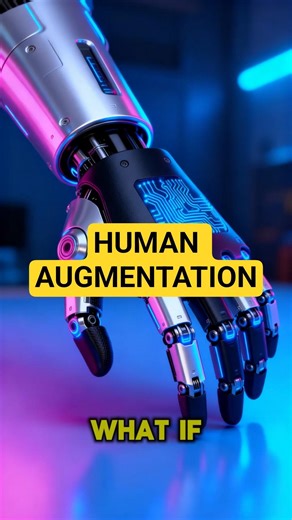 Upgrade Your Body? 🧠⚡#HumanAugmentation #FutureTech #BioTech #Innovation #Neuroscience #Futurism