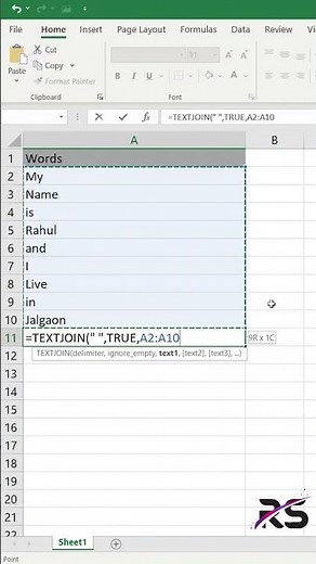 How to Combine Multiple Cells into One Cell in Excel