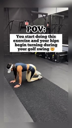 UNLOCK YOUR HIP TURN with this week’s 10 MINUTE GOLF FITNESS WORKOUT 📌Save to try later! Click the link in my bio to check out the full Youtube video with full exercise explanations and modifications! Outift: 👚: 👖: 👟: 🧢: #golf #GolfSwing #GolfFitness #golfworkout #golfexercises #golflife #golftips #golfbabes | Fit Golfer Girl