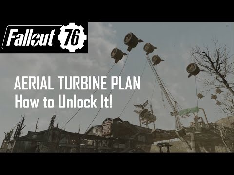 Fallout 76: How to Unlock the Aerial Turbine Generator CAMP Plan