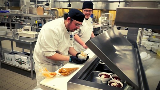 "The Wolf" offers a behind-the-scenes look at our culinary kitchens, showcasing Madison College students as they prepare a three-course meal for a full dining room at Diane's Delicious Diner. Are you ready to say "Yes, Chef" to a career in Culinary Arts? Visit our website to learn more: https://madisoncollege.edu/academics/programs/culinary-arts #MadisonCollege | Madison College
