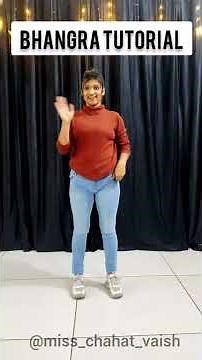 Bhangra Tutorial 1 | Punjab Step | Learn Dance | Chahat Vaish #tutorials