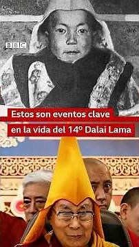 Los momentos clave de la vida del Dalai Lama, el líder espiritual del Tíbet #shorts
