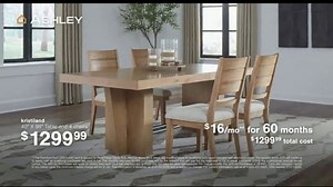 Ashley HomeStore New Year's Sale TV Spot, 'Table and Sectional'