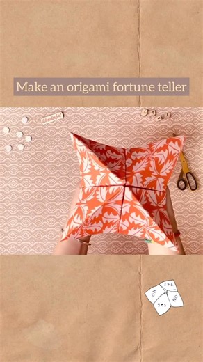 Helen Nightingale Creates on Instagram: "If it’s good enough for Taylor…😍 Here’s an old video tutorial of how to make an origami fortune teller. Perfect for Valentines Day crating but also perfect for #swifties following the release of the #Opalite video today. Proof that paper crafting is always a good idea! #taylorswift #fortuneteller #chatterbox"