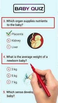 Baby Quiz #quiz #trivia #baby #shorts