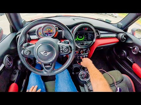 2017 MINI Cooper S JCW F56 (2.0L 231 hp) | POV Test Drive #2477 Joe Black