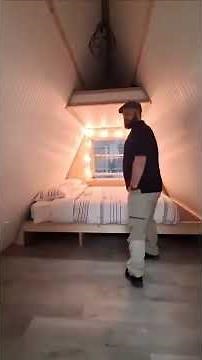 10x12 A-Frame Micro Cabin Walk Through