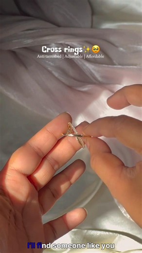 💍 Elegant Cross Ring Design | Every Girl's Dream Ring ✨ #shorts #short #shortvideo #ytshorts #viral