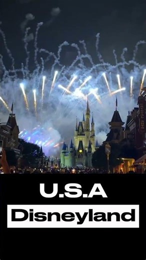 Happy New Year 2026 🎆 Disneyland Fireworks Countdown | USA