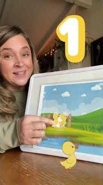 5 Little Ducks🪿 Low Stimulation Baby Learning Song🎶 #nurseryrhymes #toddlerlearning #kidssongs