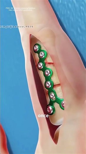 How finger fracture surgery is performed (3D animation) #drone #theflash #teamfreestyle #magicjump