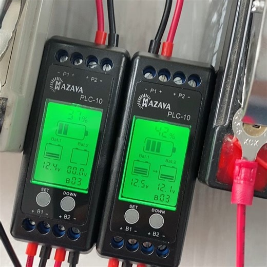 PLC-10 12V10A Battery Equalizer with LCD Display for 24V36V48V96V120V Gel Flood AGM GEL Lead Acid 7-18V Work Voltage Balancer