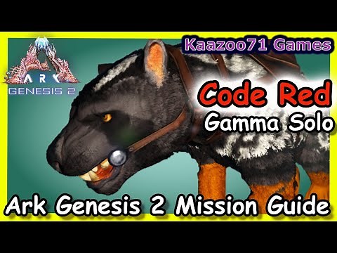 Code Red Solo Mission Ark Genesis 2 💥 Gamma