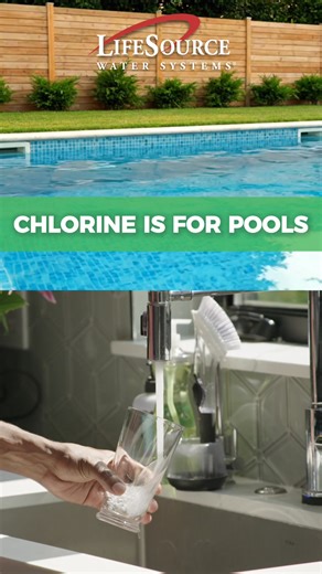 Pool water shouldn’t come from your tap. | LifeSource Water Systems