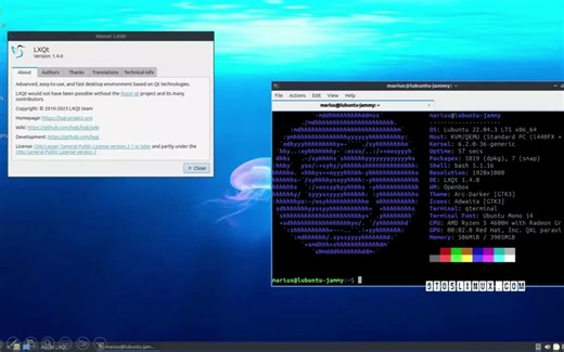 指南：Lubuntu 22.04 LTS用户如何安装最新的LXQt 1.4桌面