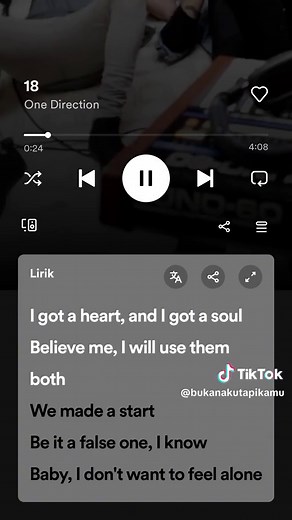 One Direction 18 Lyrics