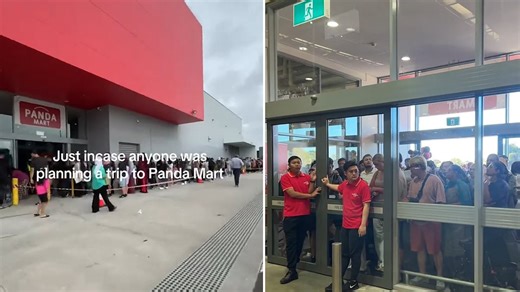 Police step in after massive crowd descends on Pandamart opening in Melbourne