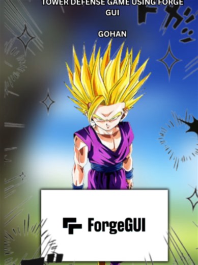 Making Gohan Like Anime Expeditions in Roblox with Forge GUI