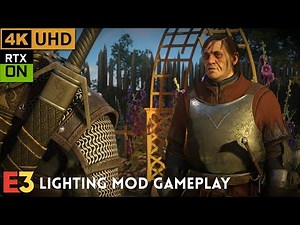 [⁴ᴷ⁶⁰ᶠᵖˢ] E3 Lighting Mod Gameplay | NextGen Witcher 3 [Full RTX On Graphics]