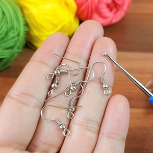 334K views · 8.3K reactions | ⚡ you've never seen this before :)) a great crochet earring and key chain model ⚡ | Knitting & Crochet World | Facebook
