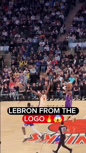 Lebron James from the logo😱🔥