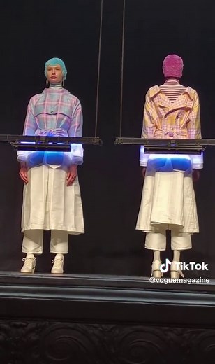 Is the dress black and blue, or white and gold? Today in Paris, #anrealage said let there be UV light and we'll see. The brand treated its fall 2023 audience to a light show fashion experience, debuting its own visual play on color perception with a line of clothing that used UV lights to uncover heat sensitive clothing (and their true colors).