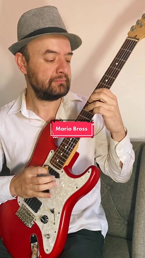 Mario Bross-como tocar en guitarra #mariobross #tutoriales #guitar