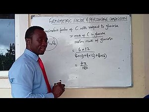 Gravimetric Factor and Percentage Composition l stoichiometry simplified