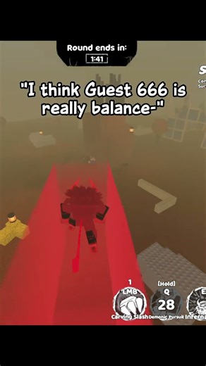"Why do guest suddenly appear" Ahh💔💔 || #roblox #forsaken #shorts #memes #fypシ