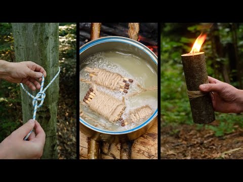 10 Survival Bushcraft Tips & Tricks You Wish You Knew Sooner! #camping #survival #bushcraft