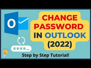 How to change Outlook password