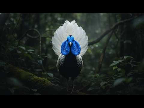 Is This Bird Real? The Rare Heart-Tailed Pheasant's Alien Mating Dance | Borneo Wildlife 4K