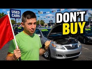 The Complete Used Car Red Flag Checklist