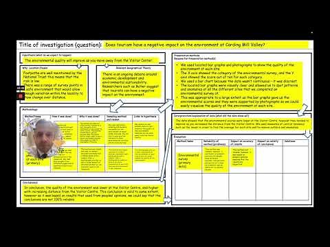 Paper 3 GCSE Geography AQA Fieldwork Walk Through and Write UP - OMG Revision 9-1.