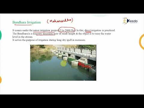 Percolation Tank, Bandhara Irrigation and Irrigation Scheduling - Water Resource Engineering 1