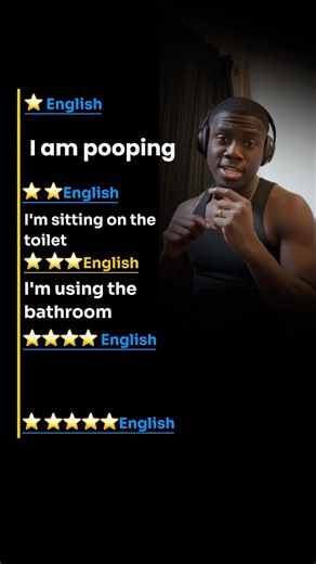 Advanced English Lesson How to Say “I’m Pooping!” #english