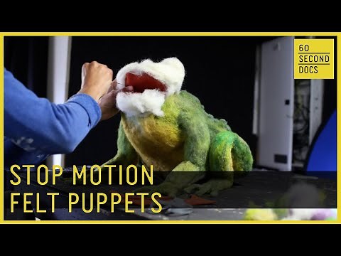 Stop Motion Felt Puppets by Andrea Love