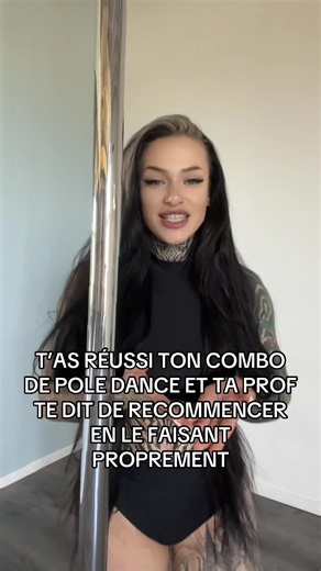 En réalité t’avais déjà tout donné mais selon elle c’était pas propre 😭😭😭 #pourtoi #poledance #dance #tattoo #humour