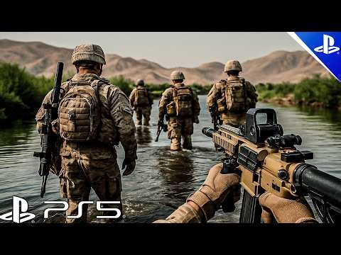 Marines' Tactical Advance in the Deadliest War in Kuwait - Call of Duty | PS5 4K Stealth Combat