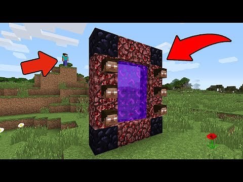 MINECRAFT | COMO ENTRAR A LA DIMENSION DE HEROBRINE
