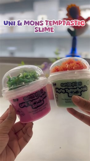 Temptastic Slime is a heat-reactive, color-changing slime that responds to the warmth of little hands. It comes with free color-changing crawlers inside, making playtime more engaging, sensory-rich, and full of delightful surprises for kids. This non-toxic, heat-reactive slime changes colour with warmth, making every stretch and squish exciting for kids. The slime comes along with cute color changing crawlers, encouraging imaginative play while keeping little hands engaged❤️ Check this out at - 